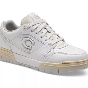 Coach White and Cream Men's Sneakers